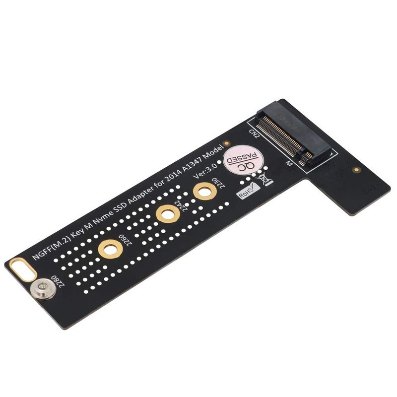 Mustpoint PCI-E x4 x2 M.2 NGFF M-Key NVME AHCI SSD Converter Card Adapter Raiser for MacBook Mini A1347 2014 MEGEN2 MEGEM2 MEGEQ2 NVME SSD - Image 1